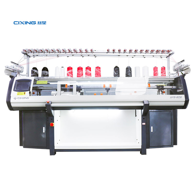  What is the principle of flat knitting machine?