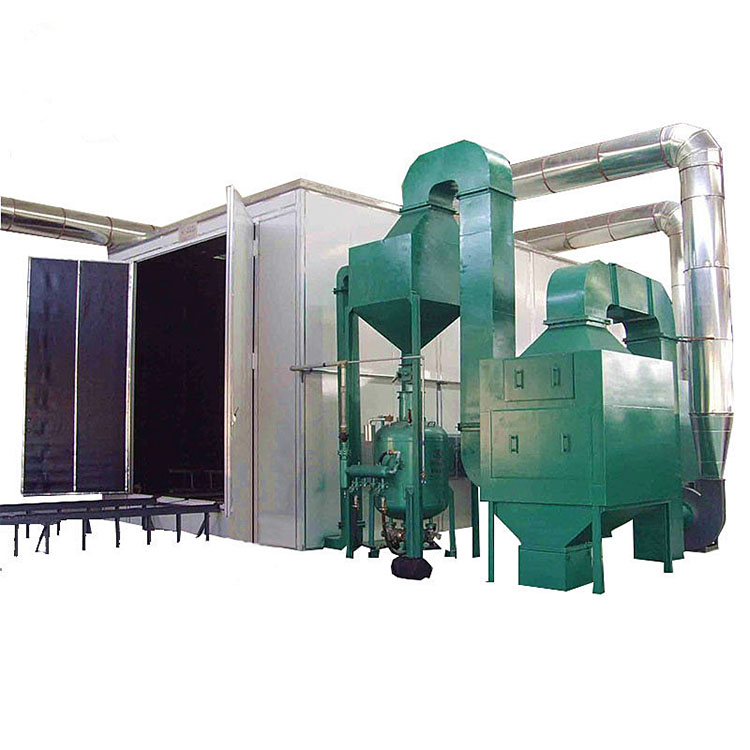 Components associated with sandblasting chambers